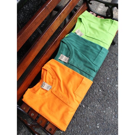 【Dead Stock】Scandia Woods Henry Neck S/SL Pocket Tee