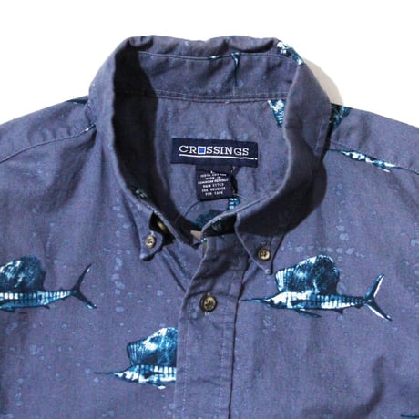 Fishing Over Print S/SL Shirt