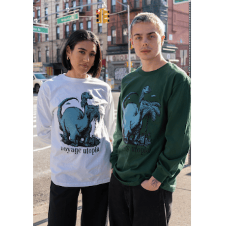 Voyage utopia Dino L/SL Tee