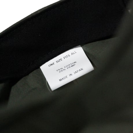 <Made In Japan> Long Bill 6panel Cap "Cotton&Hemp" / "Nylon"