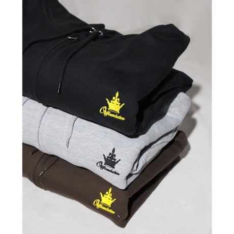 Old Foundation Crown Heavy Weight Full Zip Hoodie