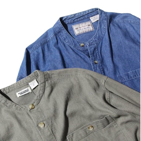Band Collar Shirt