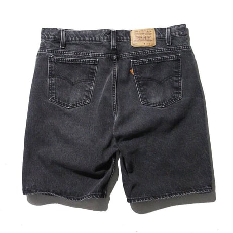 Levi's 550 Black Denim Short