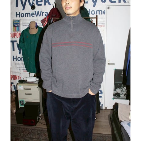 GAP 1/4 Zip Front Line Sweat