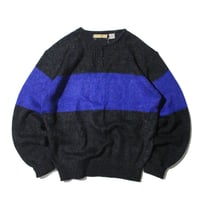 Adam Sloane Mohair Henry Neck Sweater