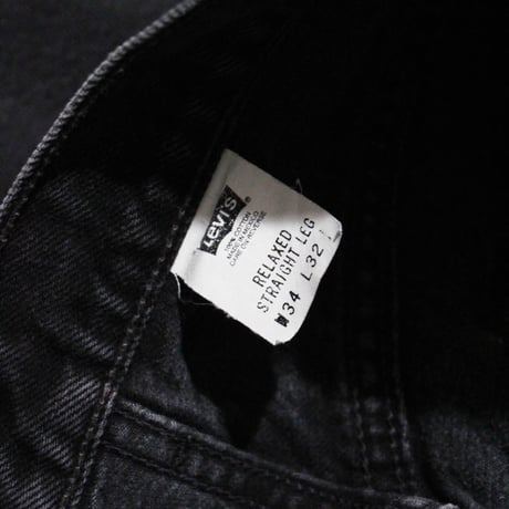 Levi's Black Denim