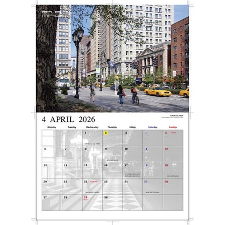 212.MAG 2026 Calendar【RISING SIGNS ON THE STREET】