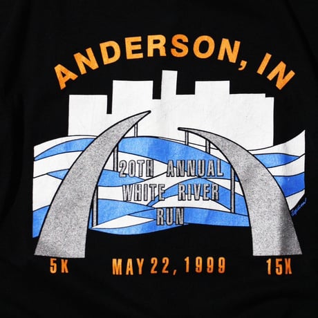 White River Run in Anderson S/SL Tee < Made In USA >