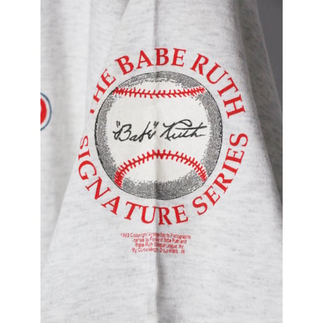 【Dead Stock】90's Babe Ruth Limited S/SL Tee