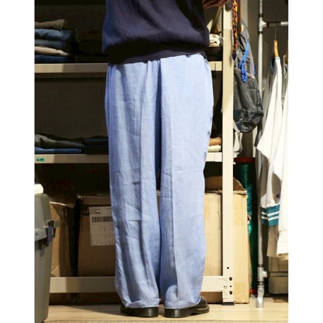 Linen Light Blue Slacks