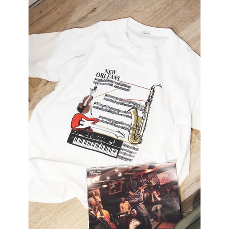 New Orleans Jazz Tee <Single Stitch>