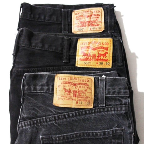 Levi's Black Denim