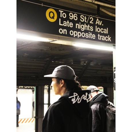 Stockroom OG Wear "PP¥ Font White Embroidered Zip Hoodie"
