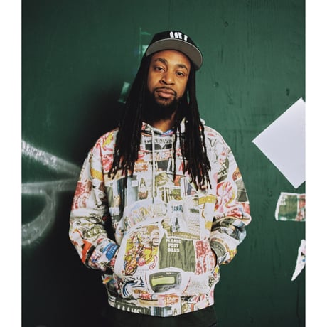 LAAMS Posted Bills All Over Hoodie