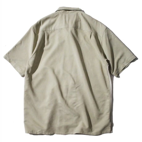 【Dead Stock】 Margaux Open Collar Silk Shirt