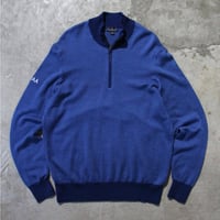 Brooks Brothers Extra Fine Merino Wool 1/2 Zip Knit Sweater