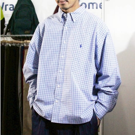 【Box Cut】Polo Ralph Lauren L/SL Shirt