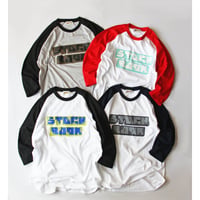 Stockroom Original "Block Logo 3/4 Raglan Sleeve Tee"