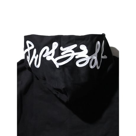 Stockroom OG Wear "PP¥ Font White Embroidered Zip Hoodie"