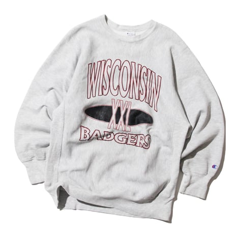 Champion Reverse Weave Wisconsin Badgers Crew Sweat