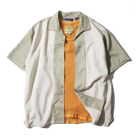 【Dead Stock】 Margaux Open Collar Silk Shirt