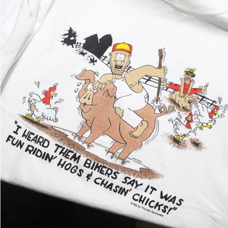 Ridin' Hogs And Chasin' Chicks Tee