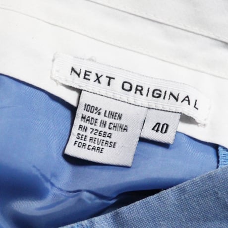 Linen Light Blue Slacks