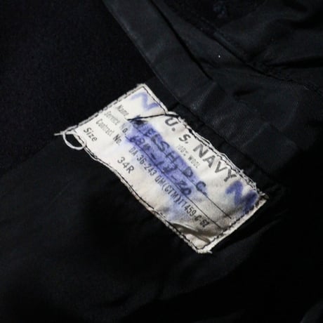 60's U.S Navy Pea Coat