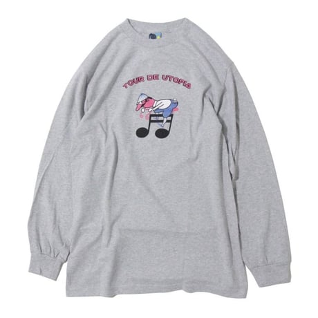Voyage Minatoya L/SL Tee <Grey Heather>
