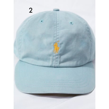 Polo Ralph Lauren 6panel Ball Cap <Leather Adjuster>