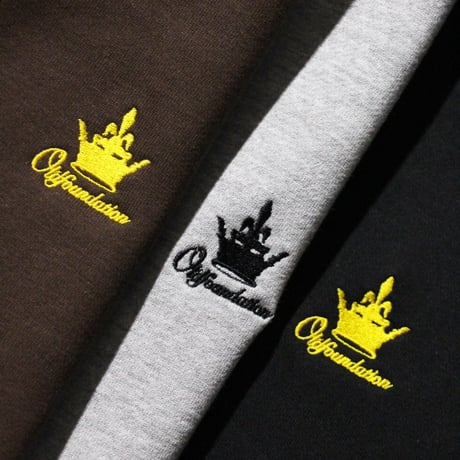 Old Foundation Crown Heavy Weight Full Zip Hoodie
