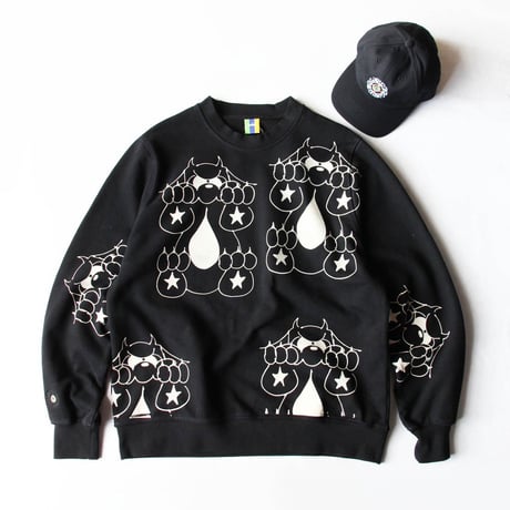 Bedlam Exclusive Crewneck Sweatshirt Artwork by BYCODYCODY