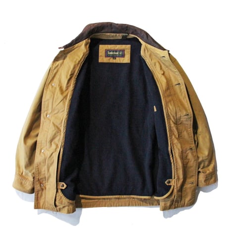 Timberland Leather Collar Chore Coat
