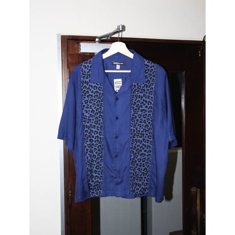 UO Leopard Lined S/SL Shirt