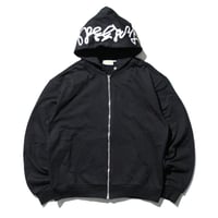 Stockroom OG Wear "PP¥ Font White Embroidered Zip Hoodie"