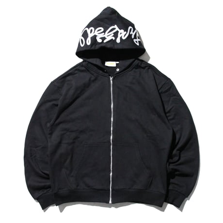 Stockroom OG Wear "PP¥ Font White Embroidered Zip Hoodie"
