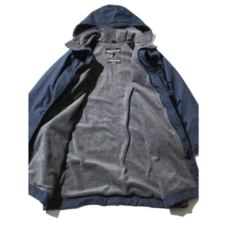mont-bell Fleece Liner Rip-Stop Hooded Coat