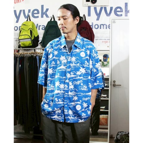 Reyn Spooner × MLB <Los Angeles Dodgers> Aloha Shirt