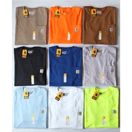 Stockroom Original Hawks Tee <Carhartt Brank With Pocket> Designed by Nick Camp