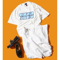 Sean John Linen Easy Short & Logo S/SL Tee