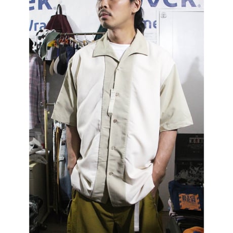 【Dead Stock】 Margaux Open Collar Silk Shirt