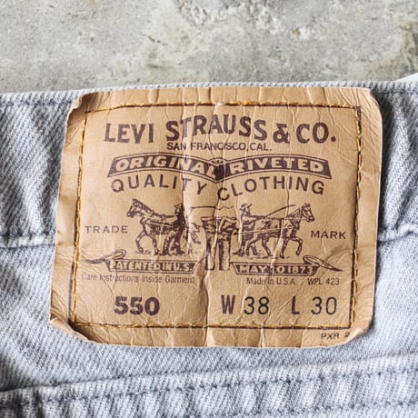 Levi's 550 Denim Jean "Made In USA"
