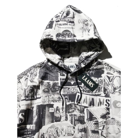 LAAMS Posted Bills All Over Hoodie