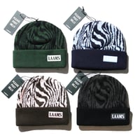 LAAMS Woodgrain Jaquard Beanie