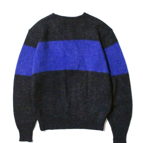 Adam Sloane Mohair Henry Neck Sweater