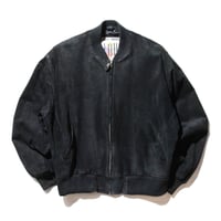 I.O.U Suede Bomber Jacket