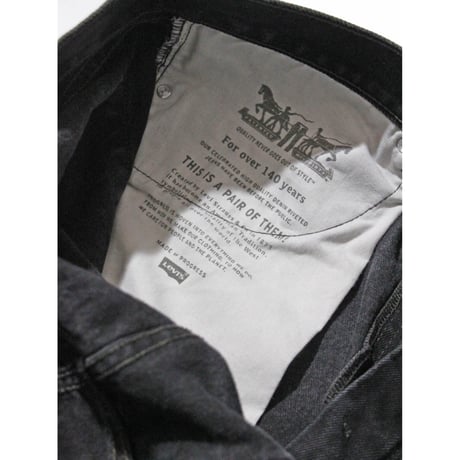 Levi's Black Denim