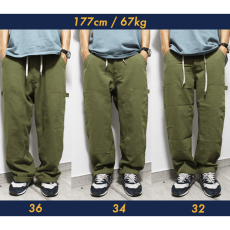 Stockroom Easy Double Knee Painter Pants