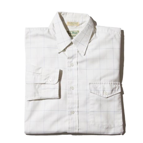 【Made In USA】L.L. Bean Plaid L/SL Shirt