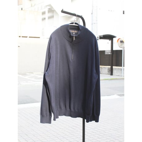 Brooks Brothers Supima Cotton 1/4 Zip Knit Sweater